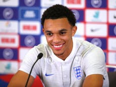 Alexander-Arnold reveals the position he wants to begin playing in