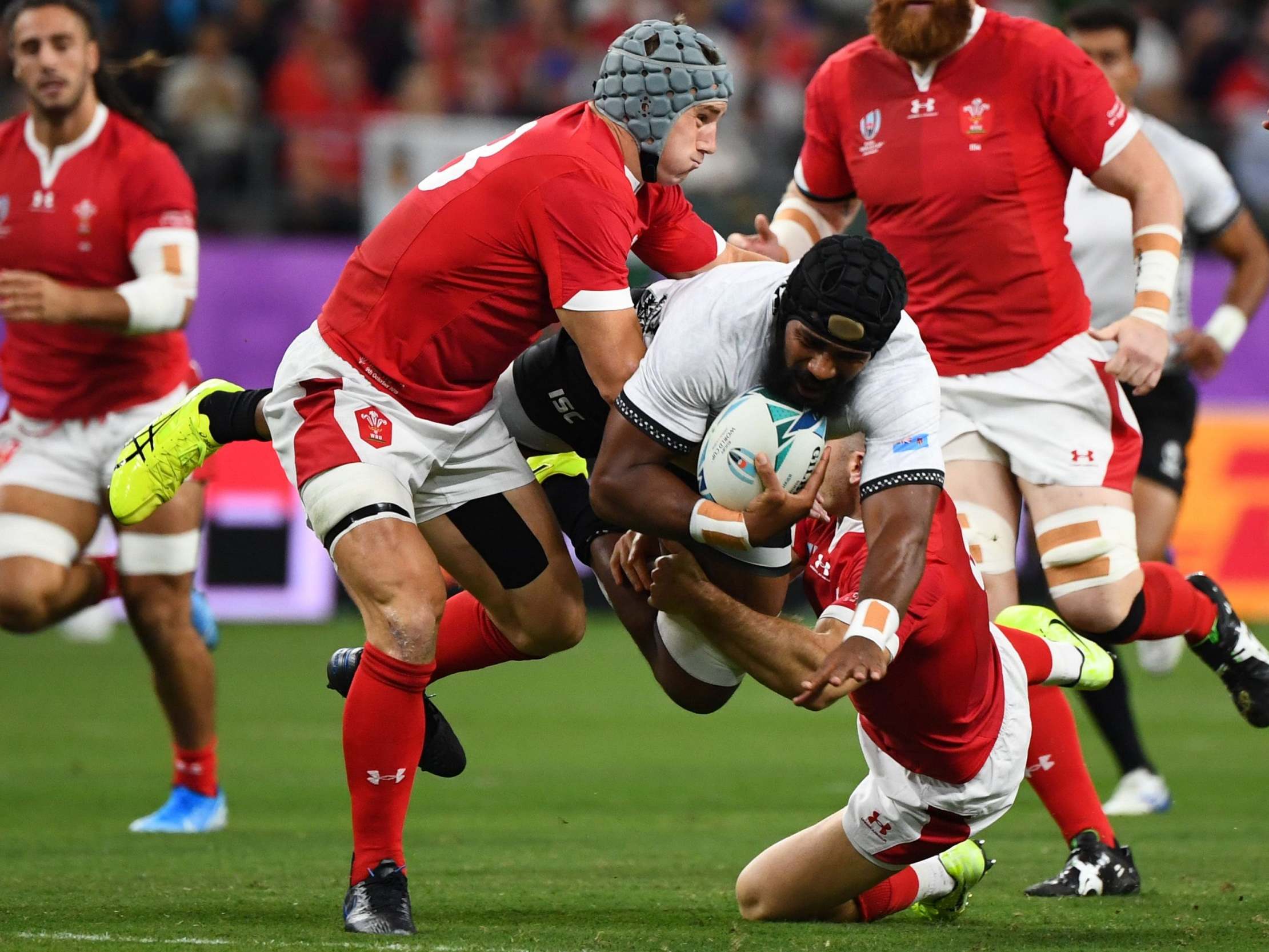 Wales vs Fiji, Rugby World Cup 2019 LIVE: Latest score and updates from today's Pool D fixture