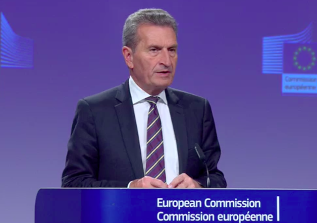 Günther Oettinger, European budget commissioner