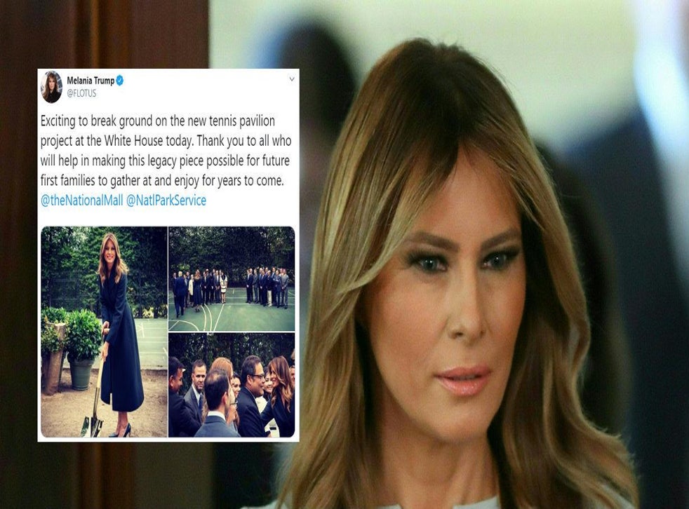 Melania Trump gets schooled after unveiling new White House tennis ...