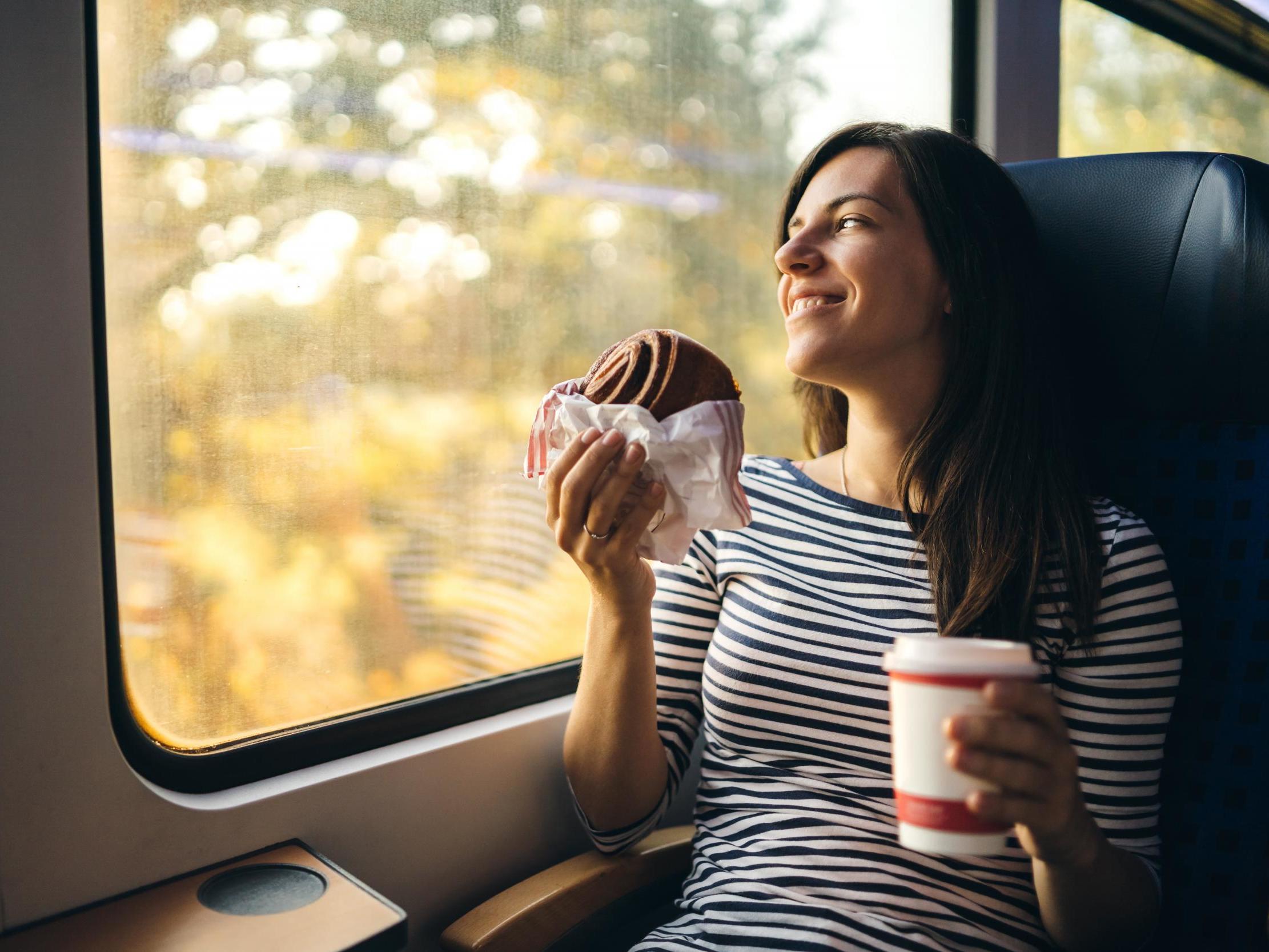 Eating and drinking on trains would be banned if the new advice was taken up