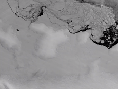 Hidden upside-down ‘rivers’ eroding Antarctic ice shelves