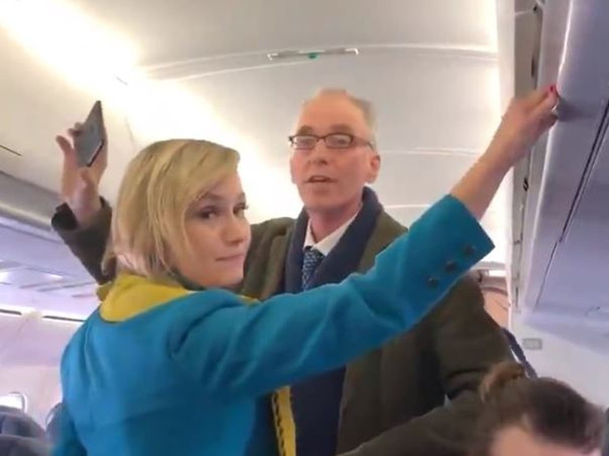 Extinction Rebellion Protester Grounds Flight After Making It On To Plane As Passengers
