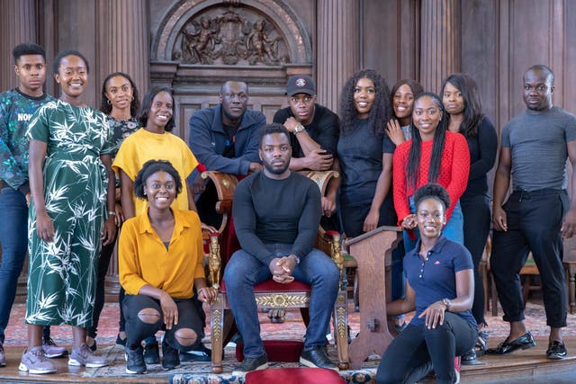 Stormzy met black students at the University of Cambridge before announcing his scholarships