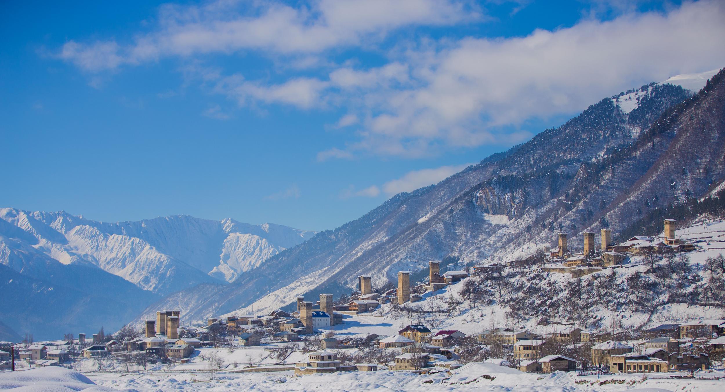 The Svan towers of Mestia
