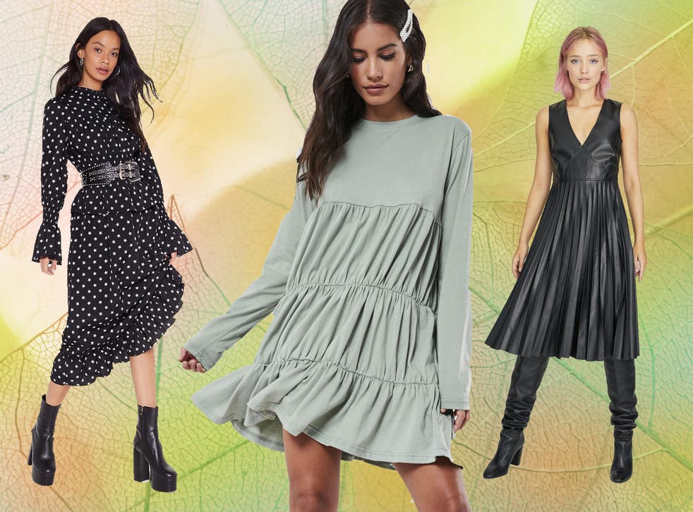 Leather pleats, oversized smocks and poplin frills are in this autumn