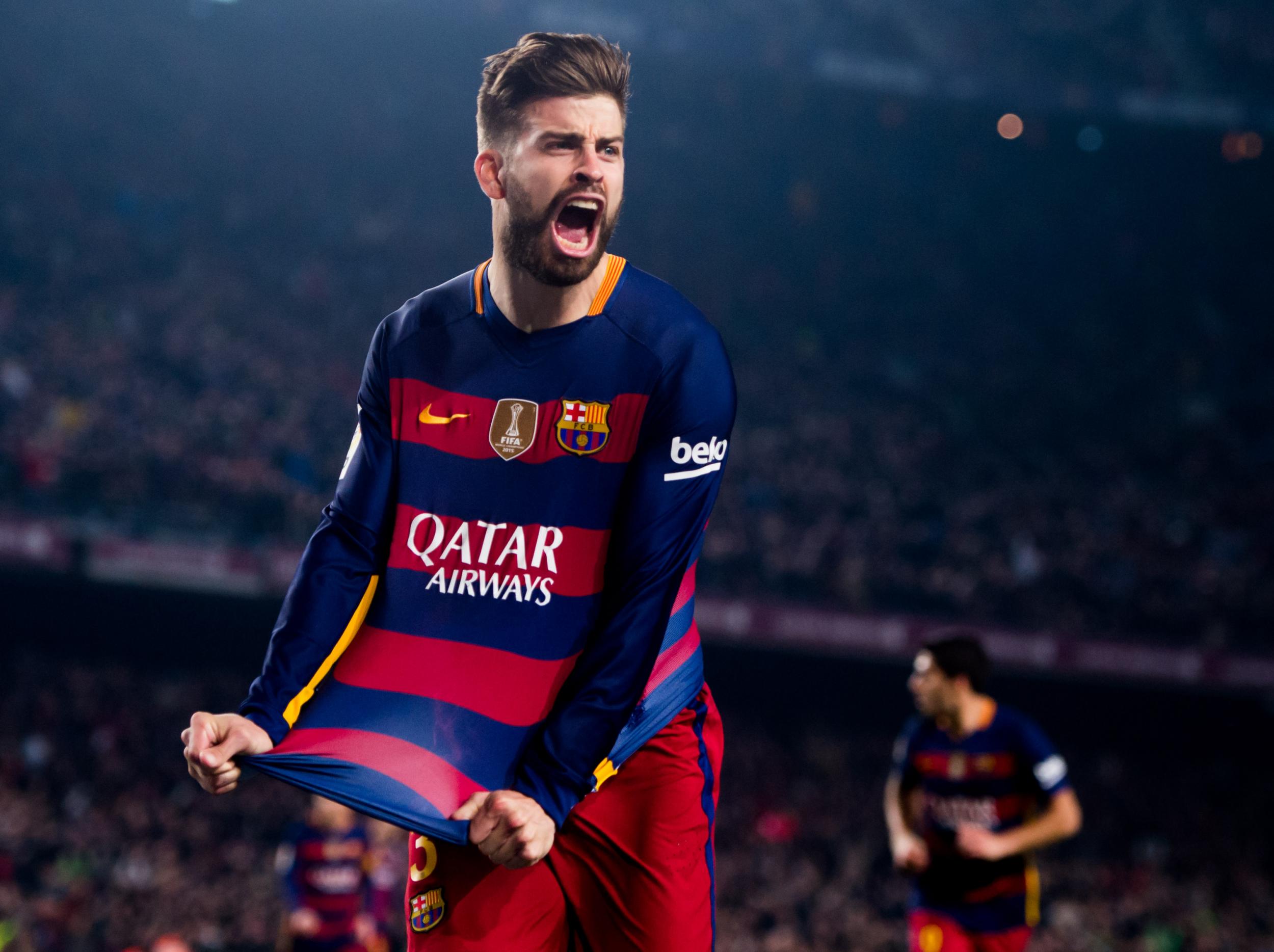 Pique looked set to be involved in smoothing over tension (Getty)