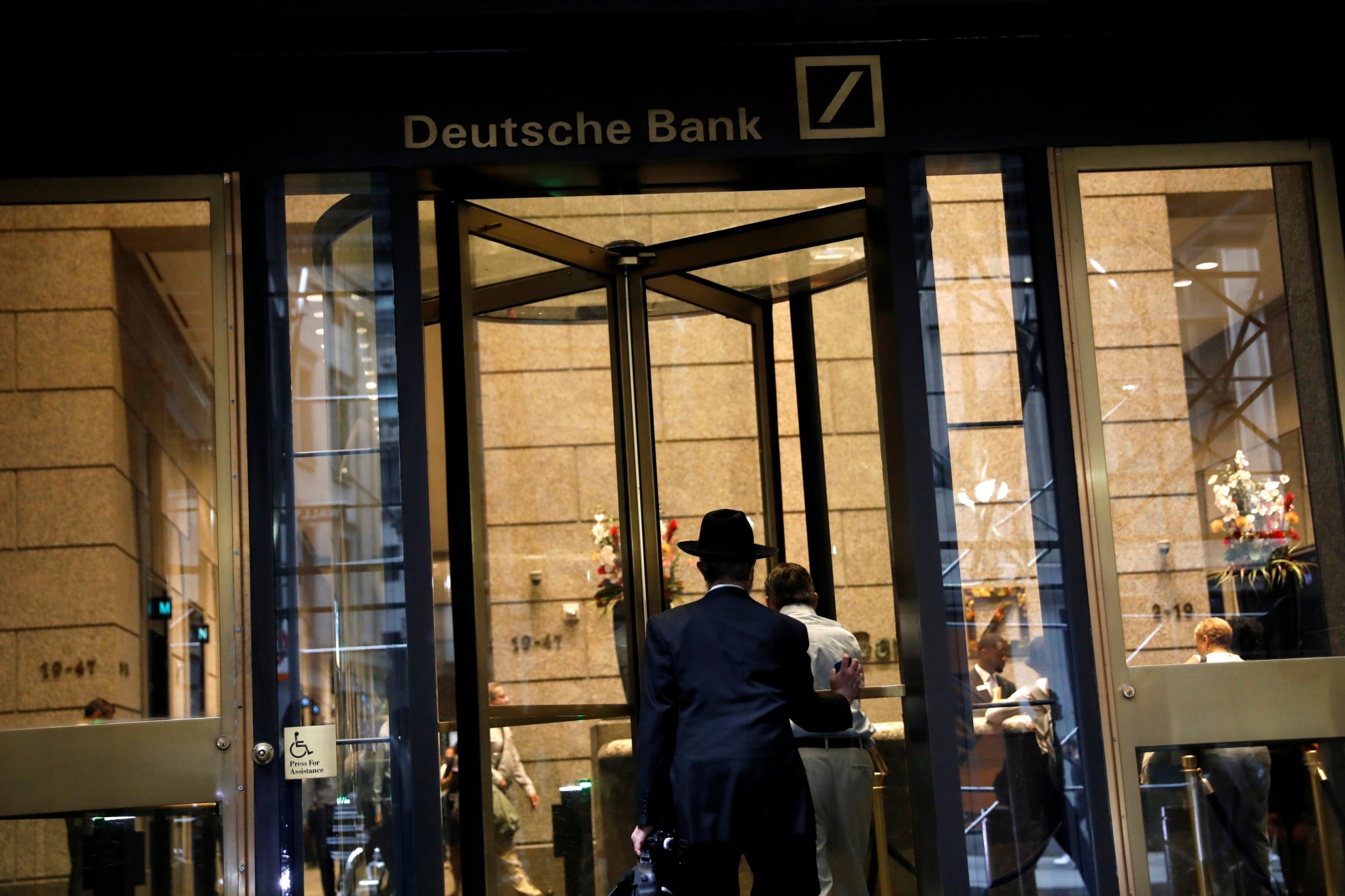 The US headquarters of Deutsche Bank in New York City