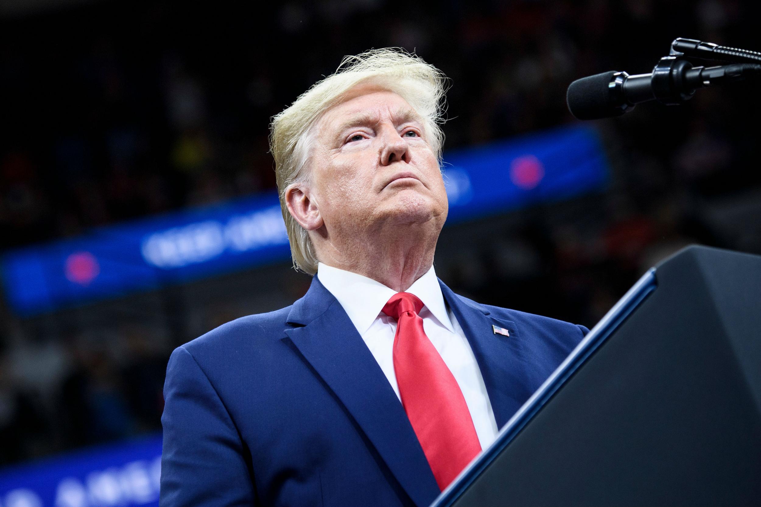 Trump launches attack on Ilhan Omar by repeating conspiracy theories from right-wing blog