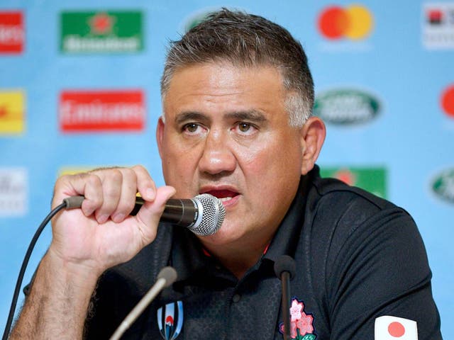 Jamie Joseph issued a furious response to claims Japan want Sunday's game cancelled