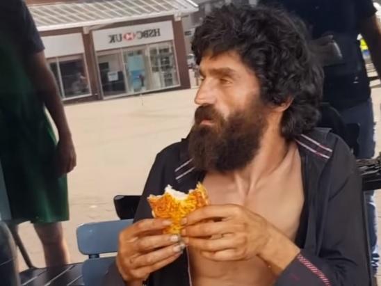 Starbucks apologises for telling homeless man to leave after customer buys him meal