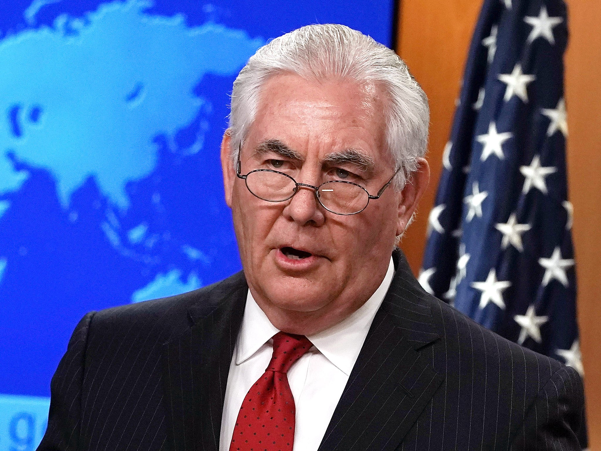 Rex Tillerson served as President Trump's first secretary of state from February 2017 to March 2018