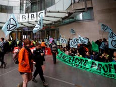 Live: Extinction Rebellion launch fifth day of protests across London