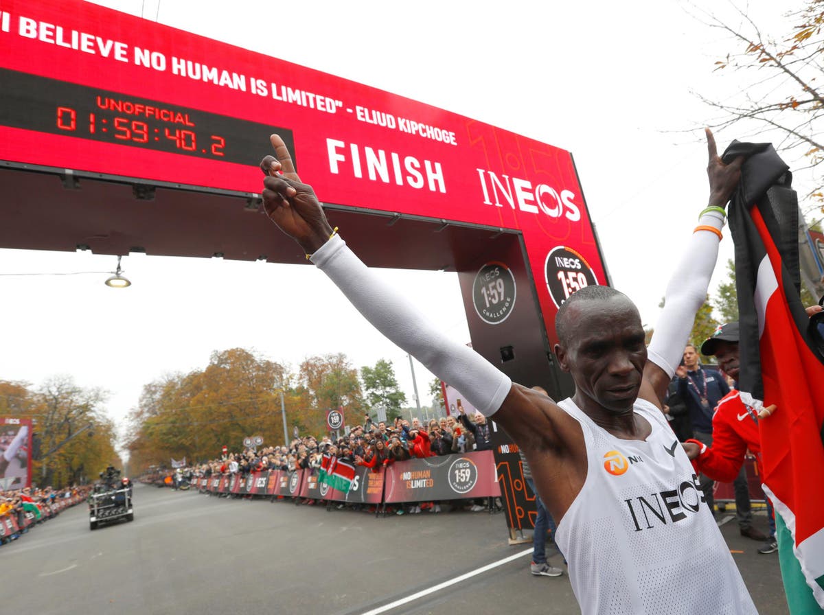 eliud kipchoge sub 2 hour marathon shoes