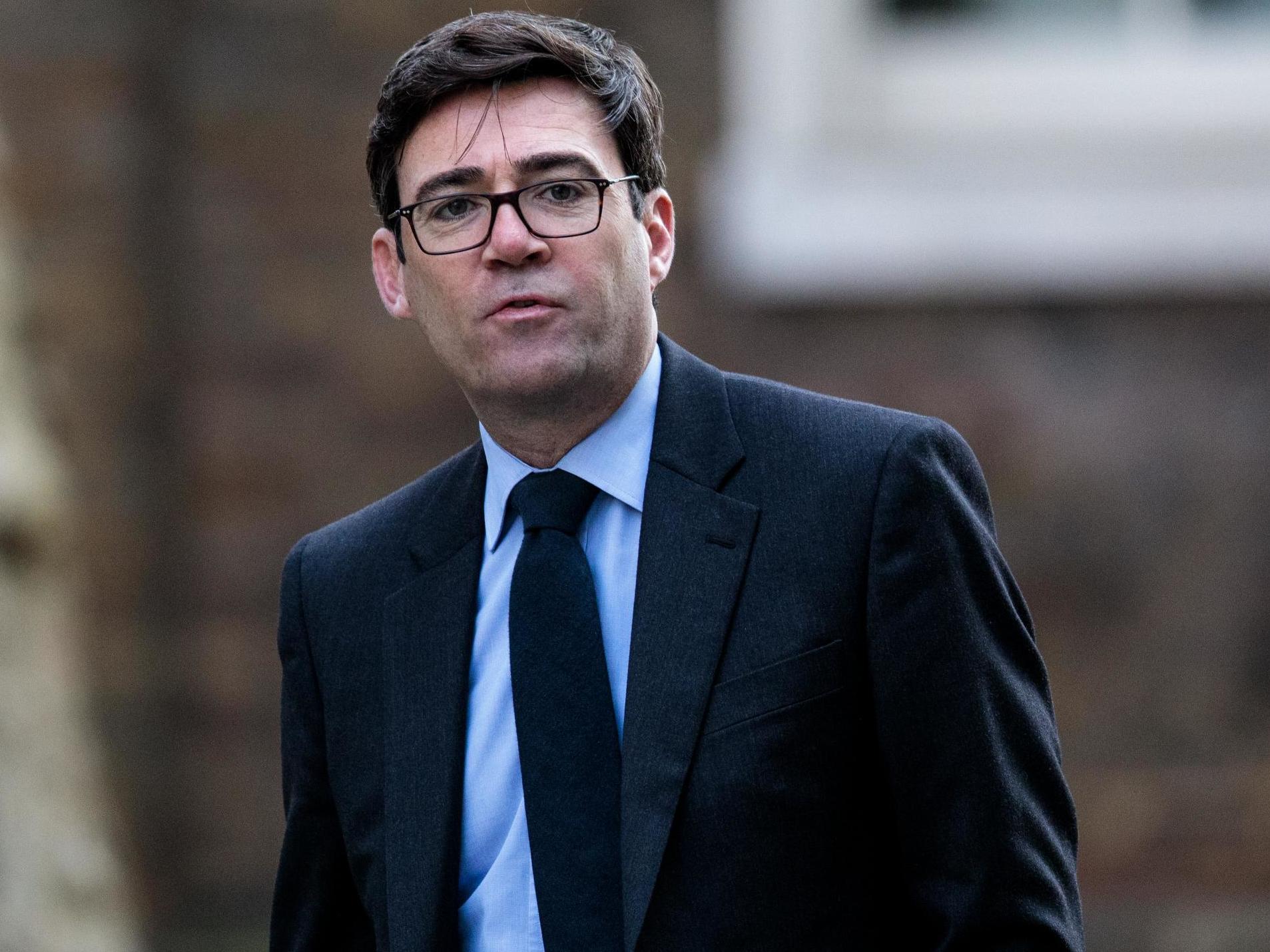 Mayor of Greater Manchester Andy Burnham