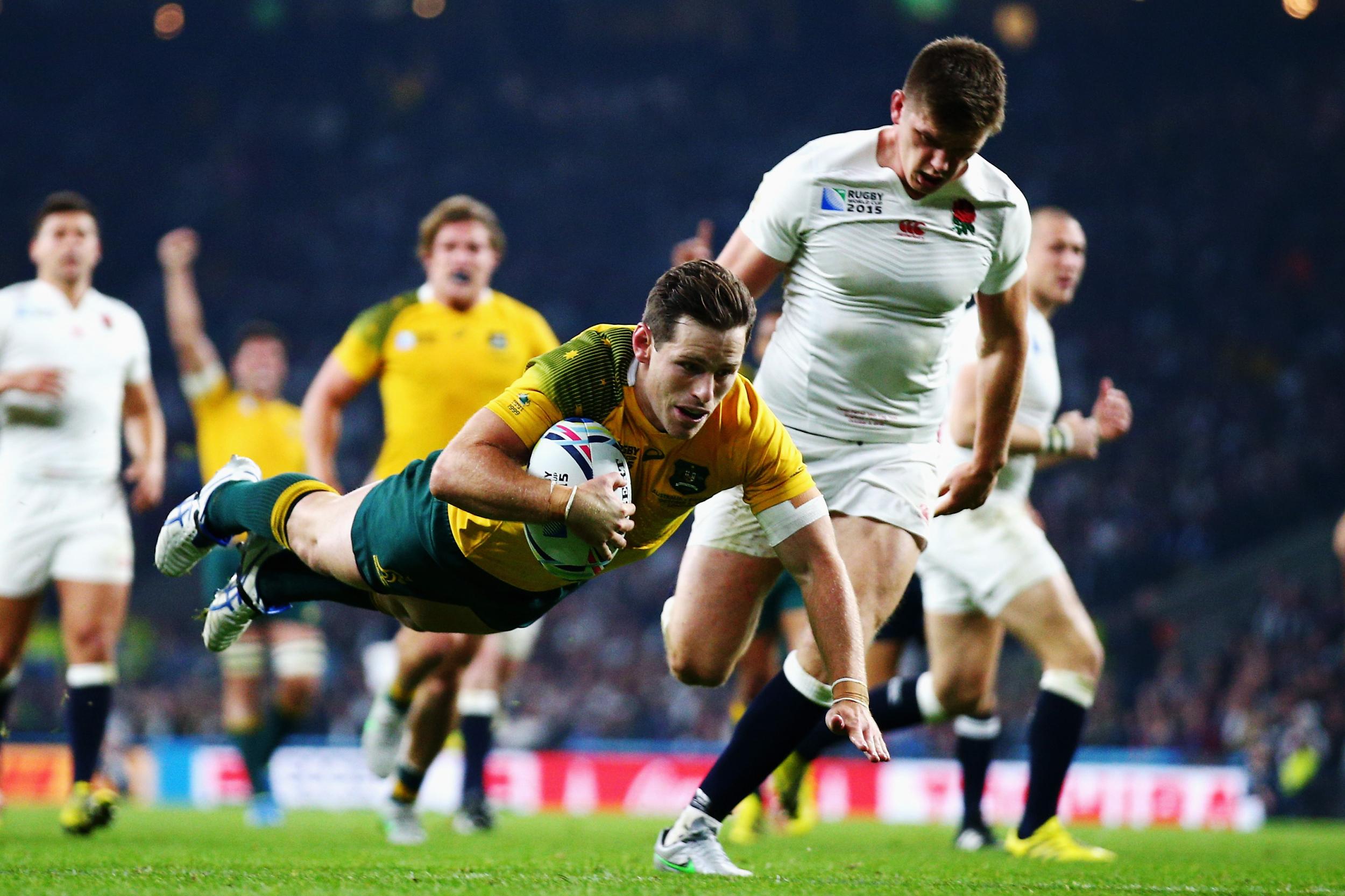 Bernard Foley's second try in Australia's 2015 victory lives in the memory of Ben Youngs