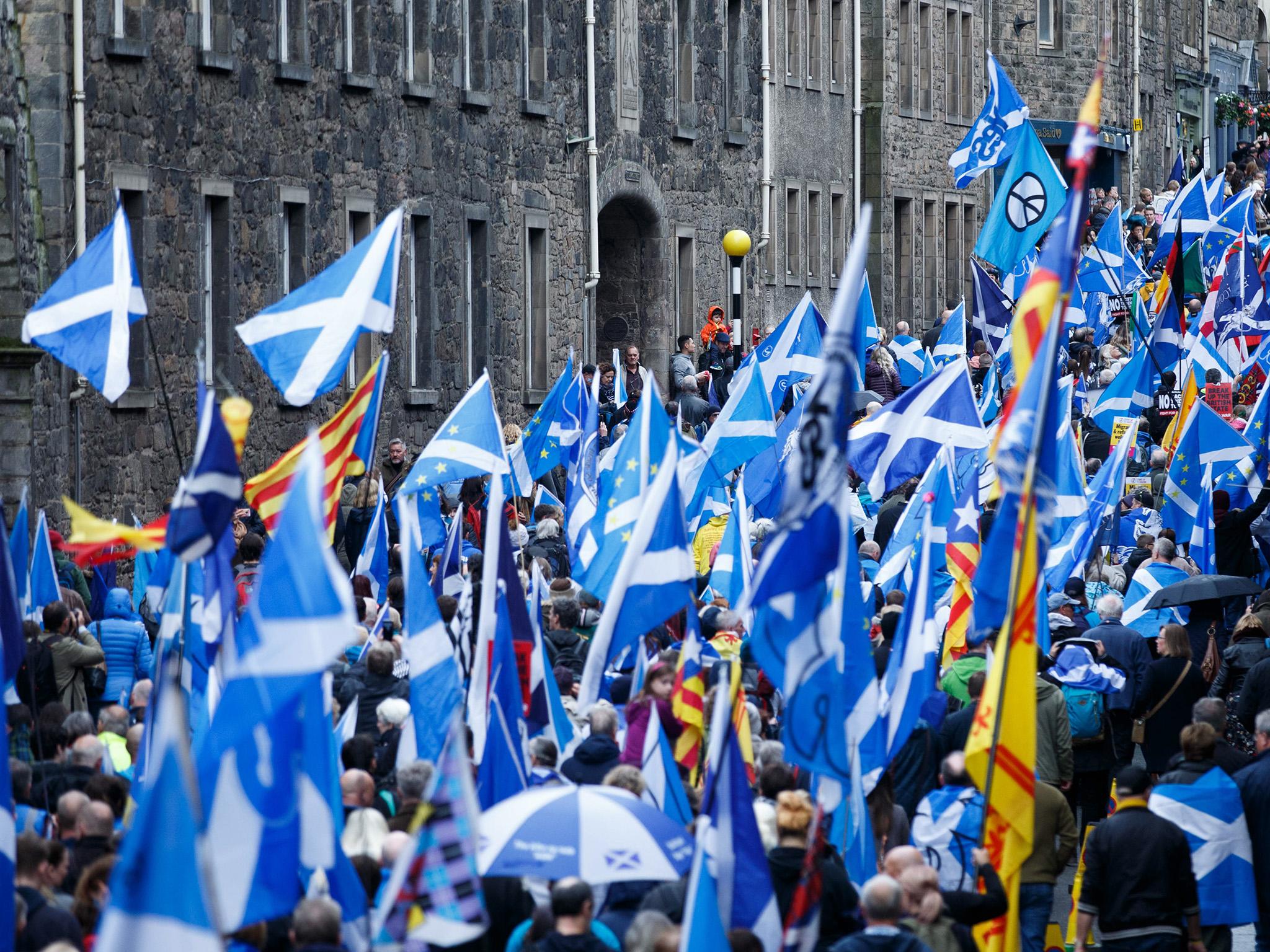 50% of Scots support fresh independence referendum, poll suggests