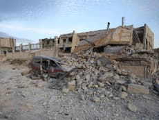 Russia ‘bombed four hospitals in Syria in four hours’, report finds