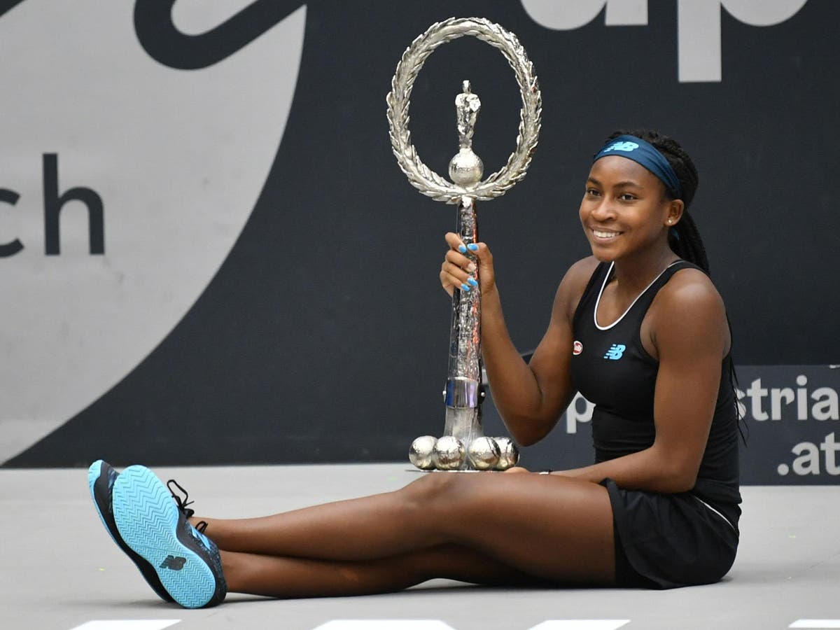 Coco Gauff claims maiden WTA title and youngest tour winner in