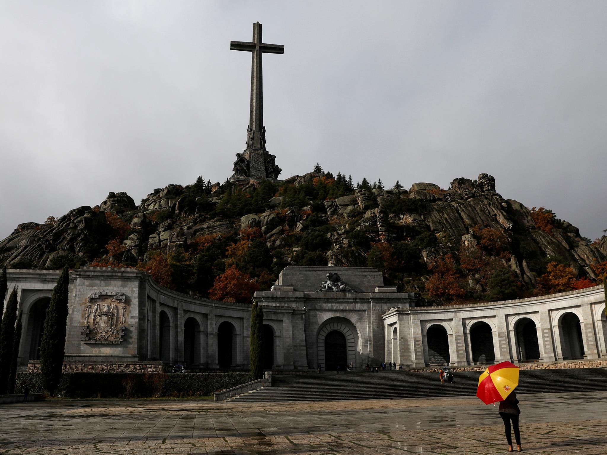 The Valley of the Fallen in Spain has hosted Franco’s remains since his death in 1975