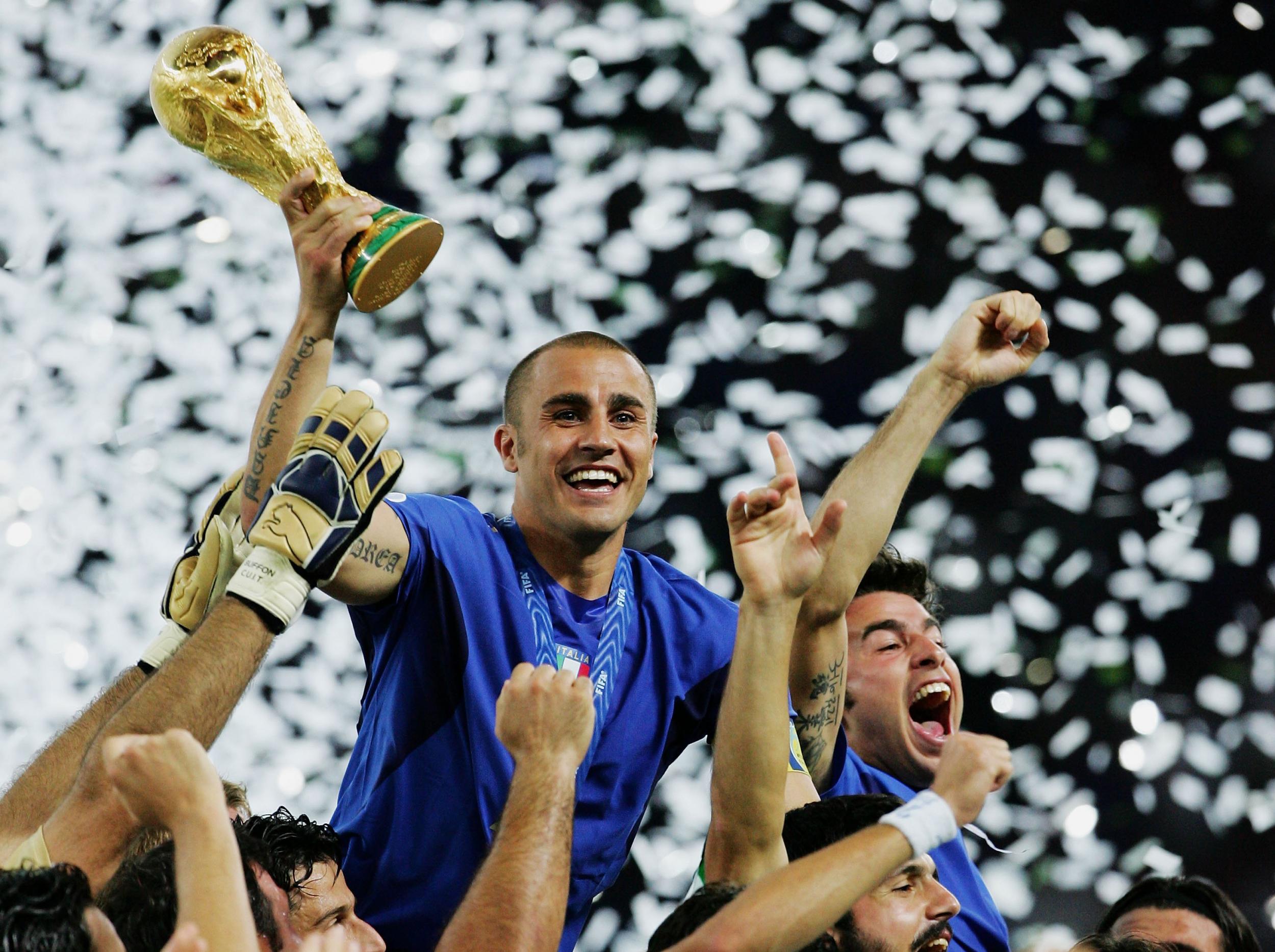 Cannavaro was sublime as Italy won the World Cup