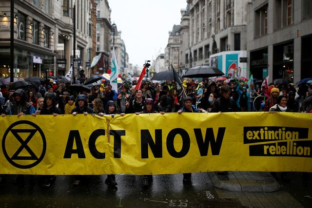Climate protesters have shut down areas of London over the past week
