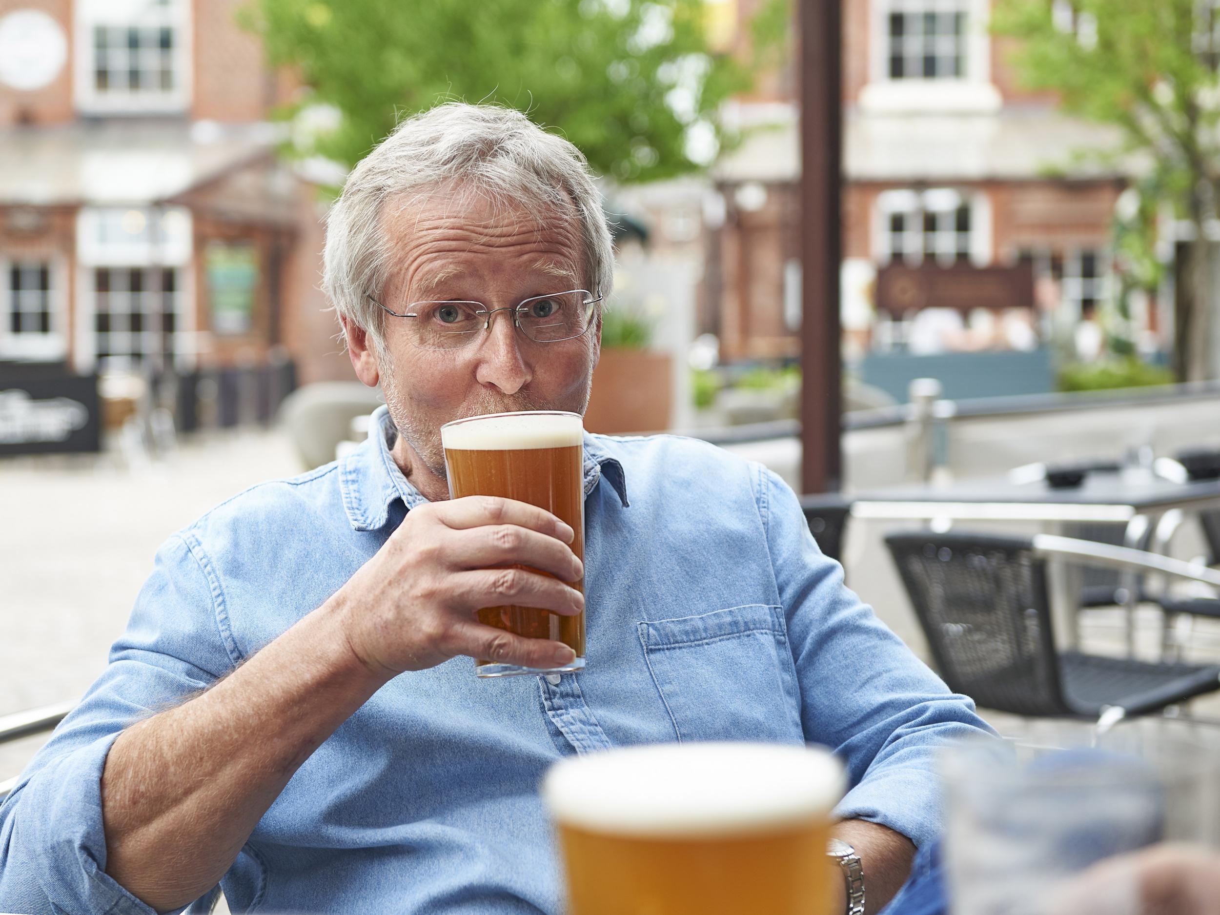 Current guidelines recommend people don’t drink more than 14 units of alcohol per week