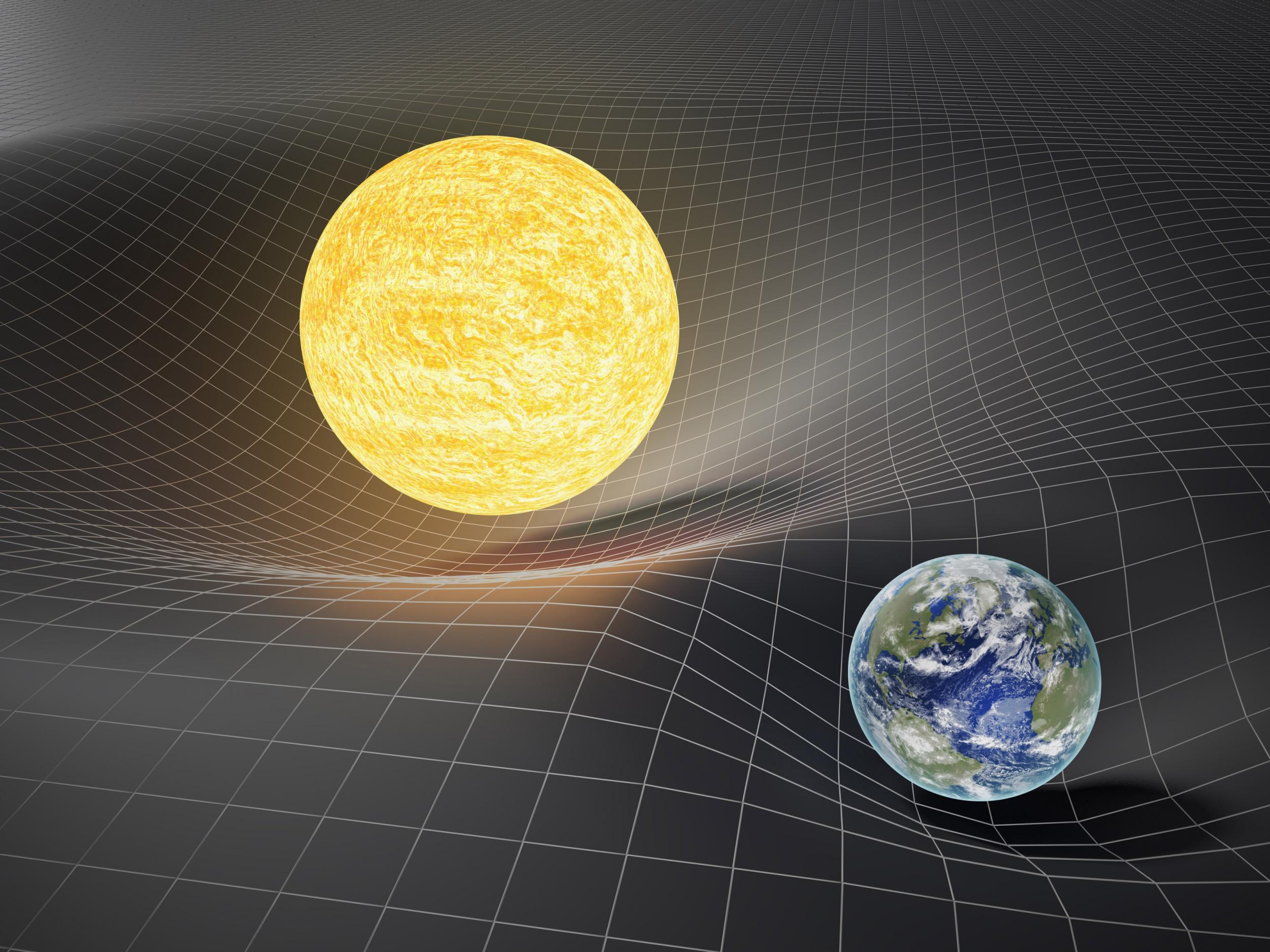 Through Einstein’s Theory of Relativity we can understand that gravity causes shifts in the fabric of space-time