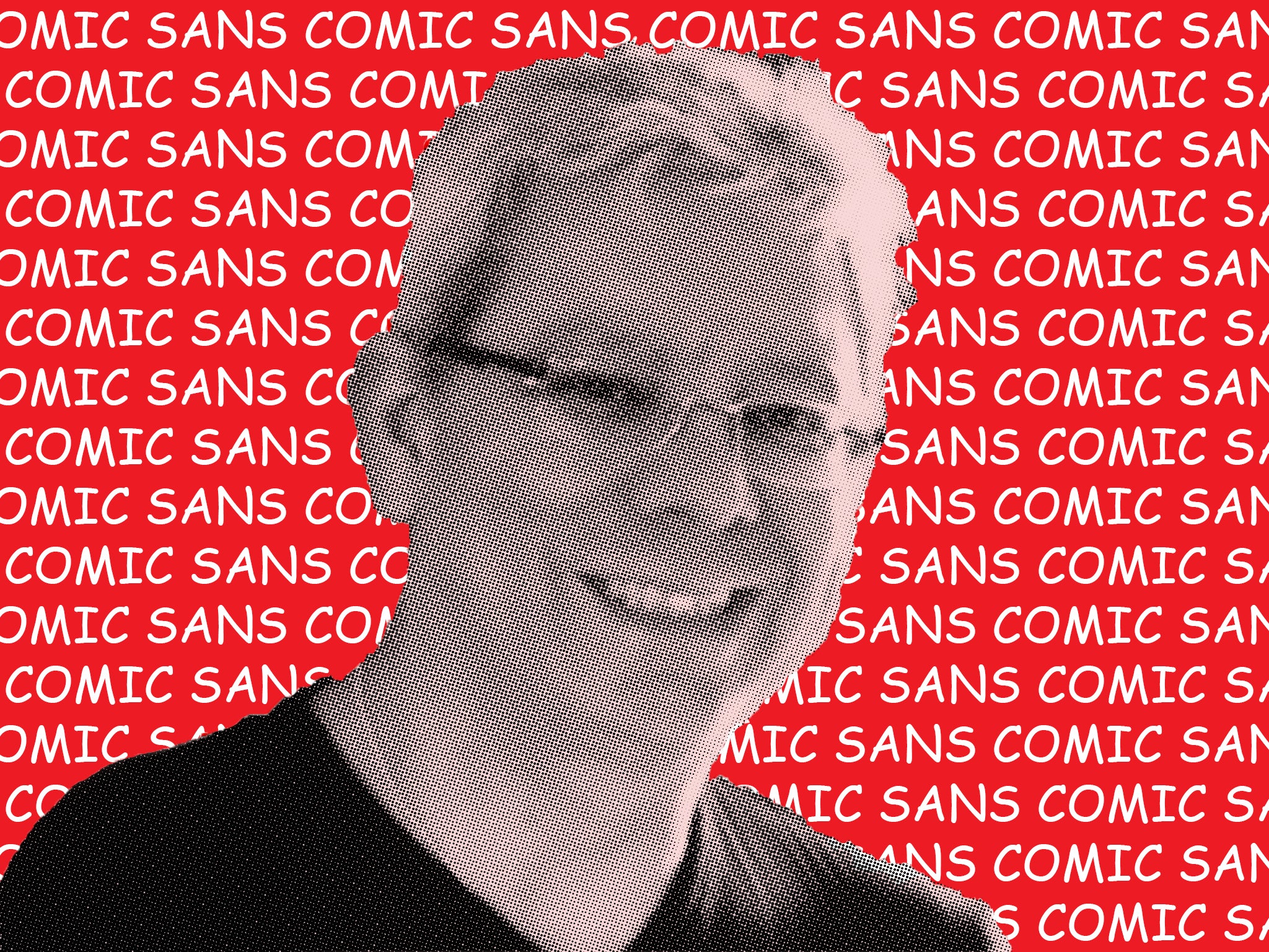Vincent Connare created the whimsical font in 1994