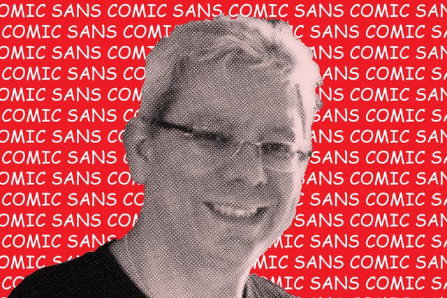 Vincent Connare created the whimsical font in 1994