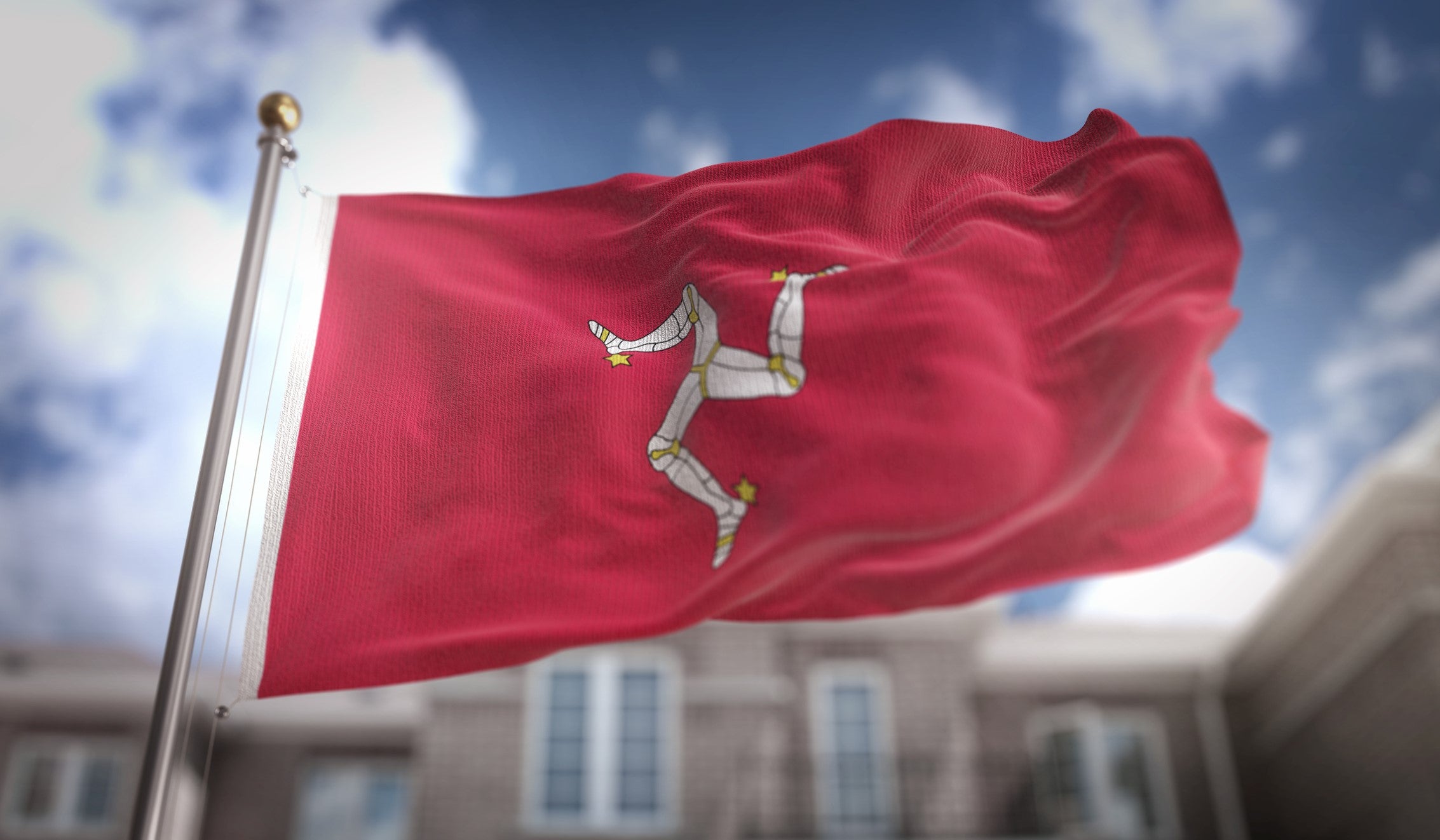 The Isle of Man’s flag, with its three armoured legs, dates back to the 13th century (Getty/iStock)