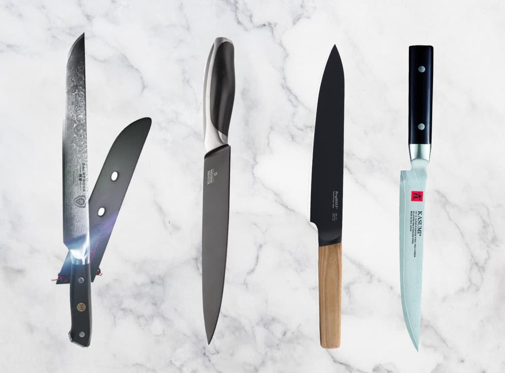 Carving knives, unlike their pairing counterparts, have longer thinner blades