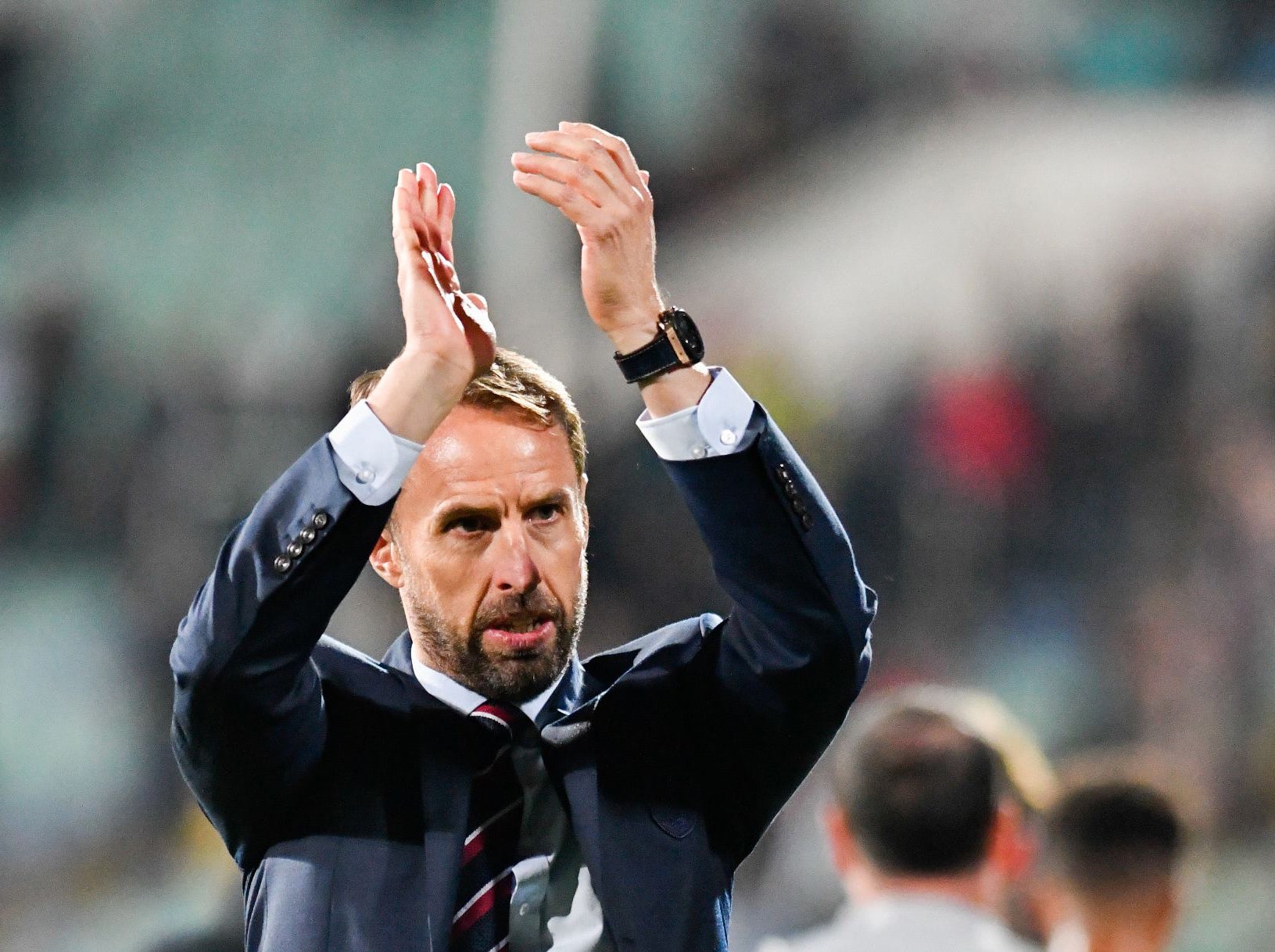 Greg Clarke praised Gareth Southgate’s handling of the situation