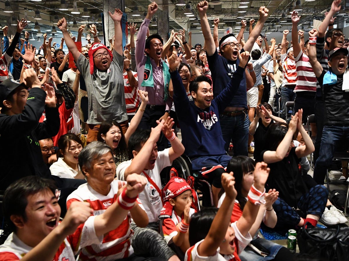 Rugby World Cup 2019 Japan Vs Scotland Sets Record High Viewing Figures The Independent The Independent