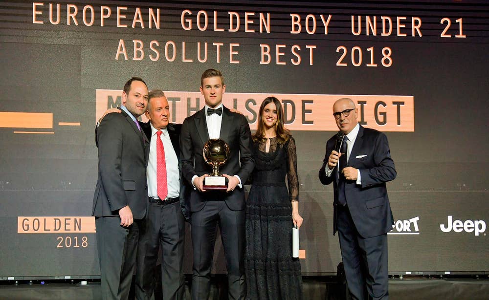 Golden Boy 2019 Mason Mount Matthijs De Ligt And Joao Felix