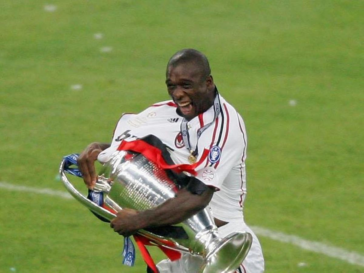 Clarence Seedorf kicking goals in a world beyond football