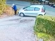Woman runs herself over after leaving handbrake off