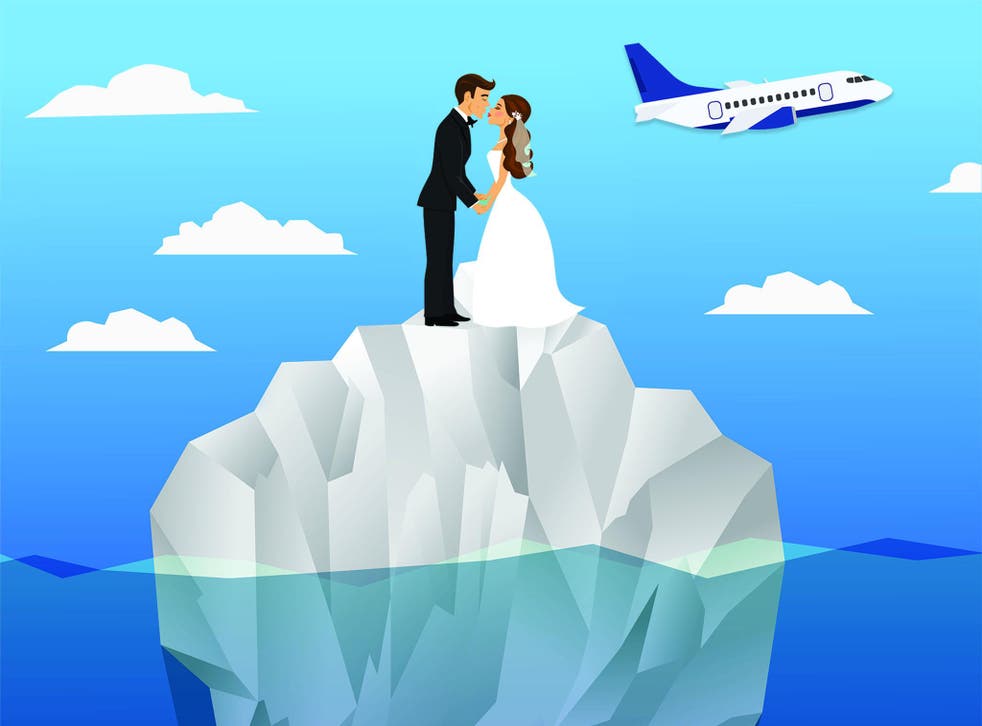 If flying less is the best way to reduce your carbon footprint, why are destination weddings still so popular?