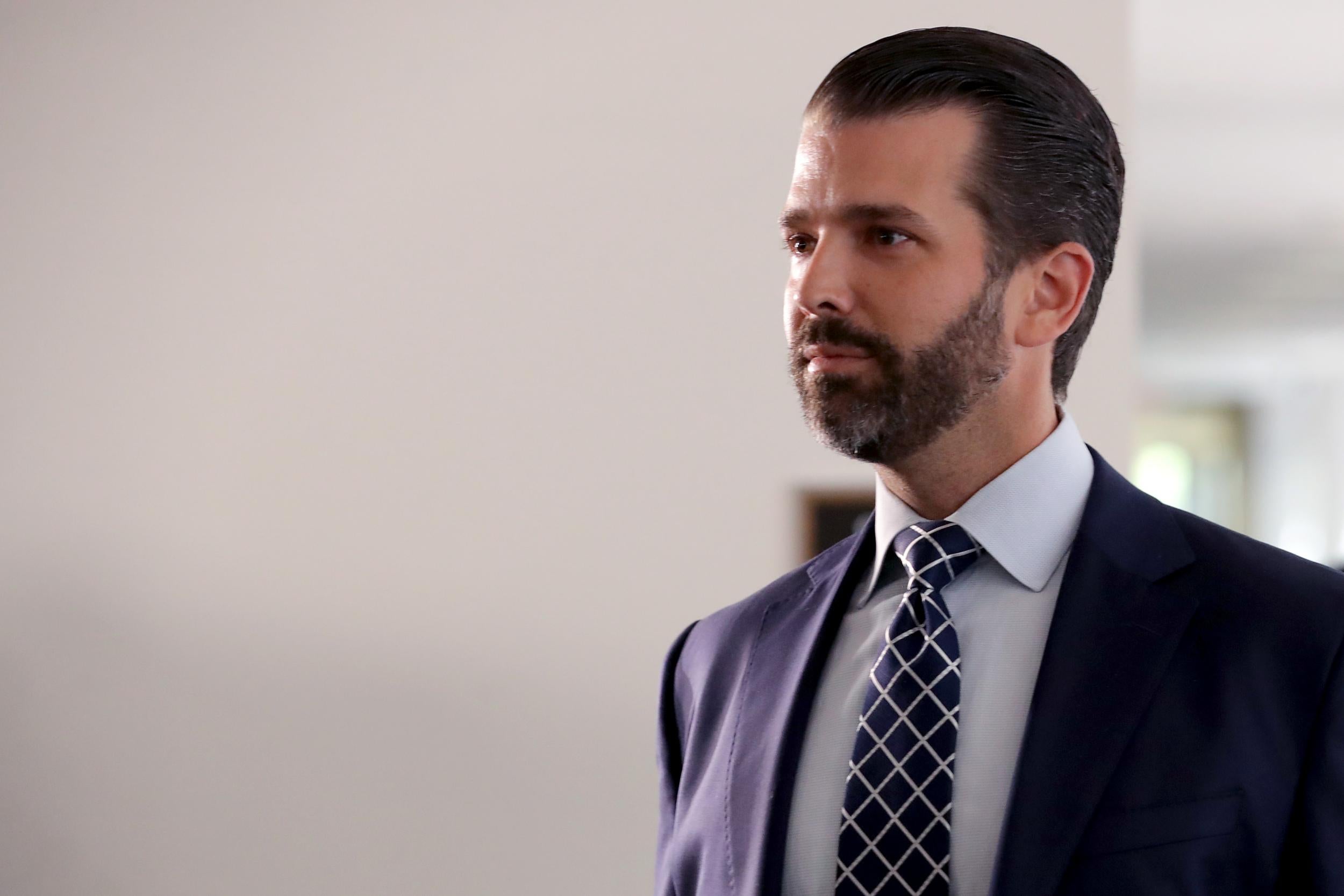 Trump Jr mocks Hunter Biden for admitting he got jobs because his father was vice-president