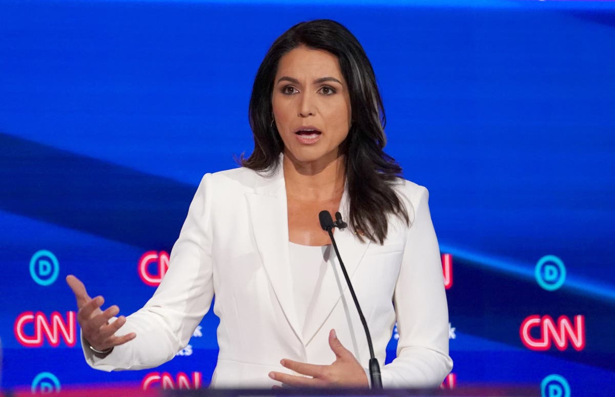 Tulsi Gabbard sues Hillary Clinton for $50m over claims she is 'Russian asset'