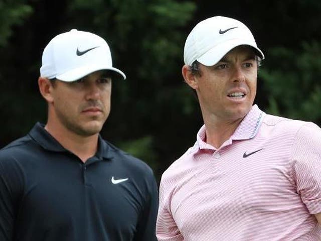 <p>Brooks Koepka and Rory McIlroy will face off alongside Bryson DeChambeau and Scottie Scheffler </p>