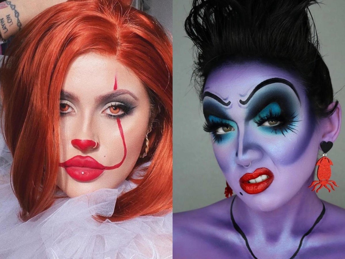 7 Of The Best Halloween Makeup Tutorials On Instagram From The Joker To Pennywise The Independent The Independent