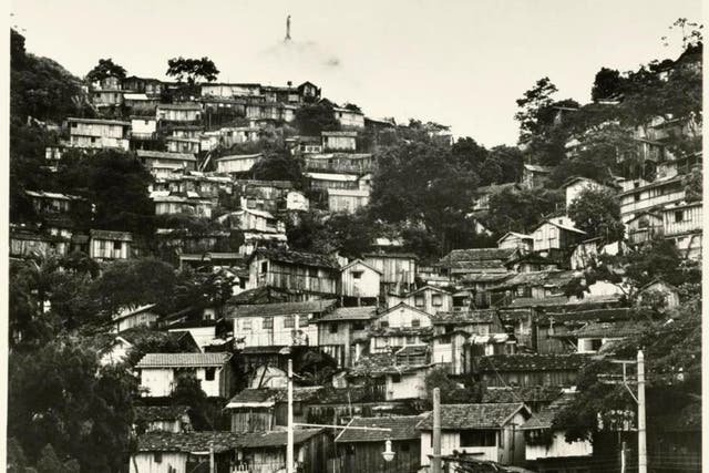 Catacumba Favela in Rio de Janeiro, Brazil in 1961