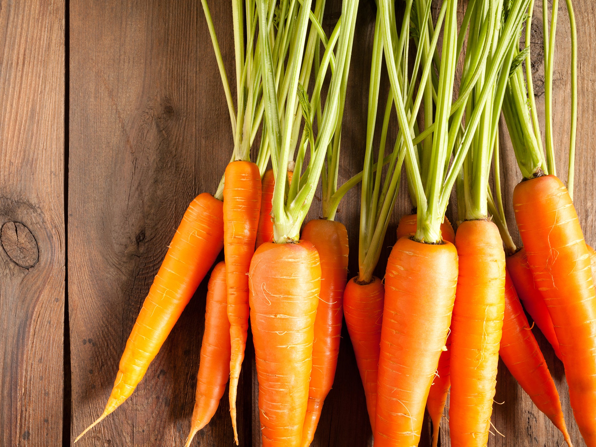 Many children have to be threatened with the possibility of poor eyesight before they eat their carrots
