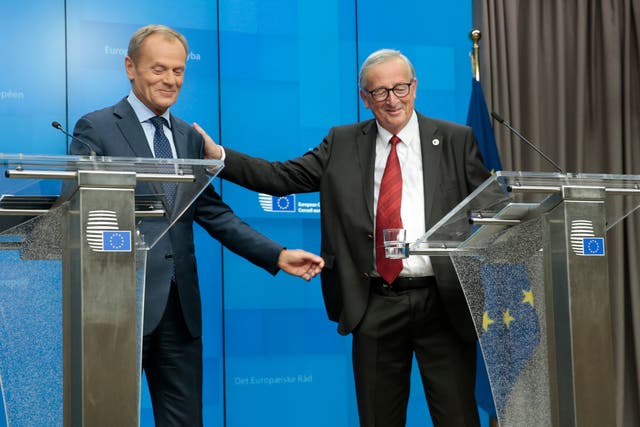 The Donald Tusk–Jean-Claude Juncker double act will be familiar to anyone who has followed Brexit closely