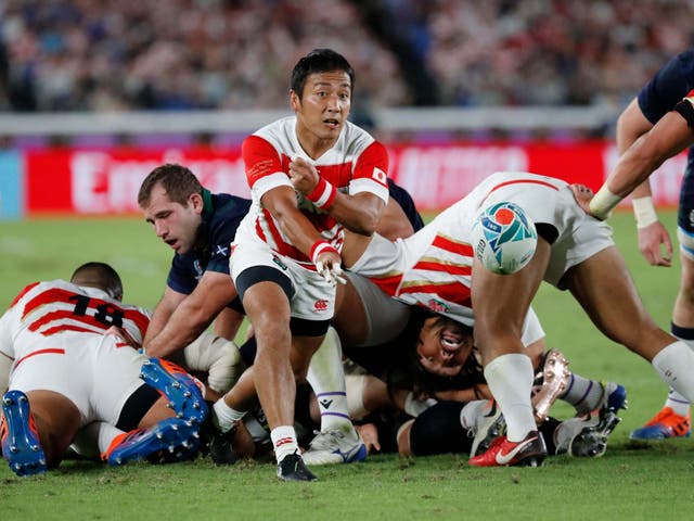 Japan's passing-dependent style has the potential to save rugby union