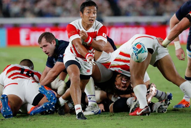 Japan's passing-dependent style has the potential to save rugby union