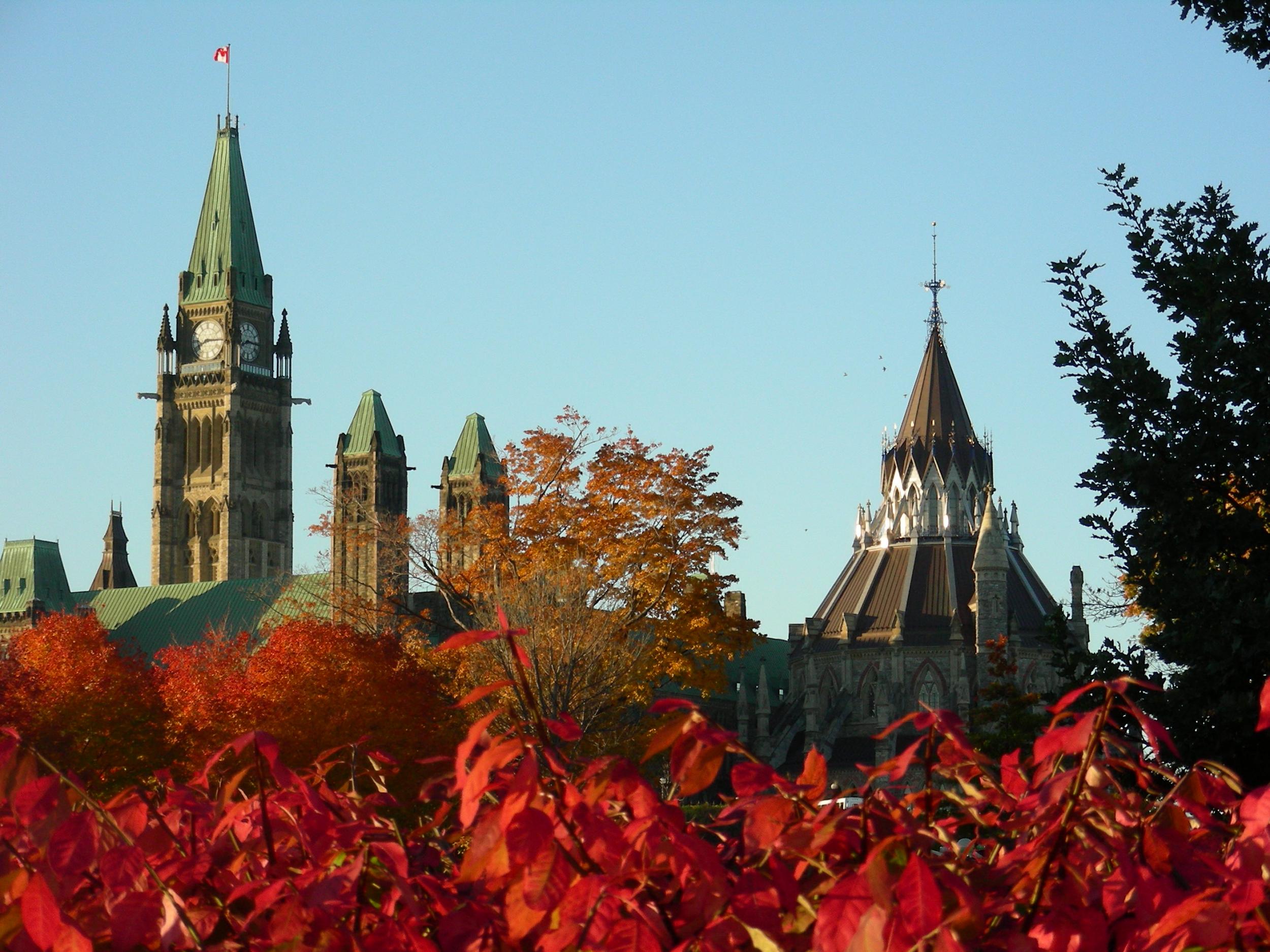 Check our Ottawa’s parliament buildings