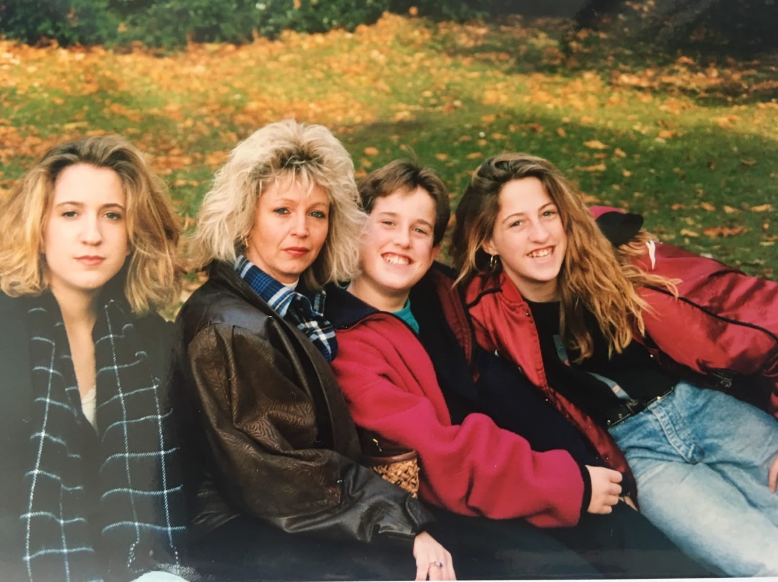 Charlotte, right, with her family, who are still searching for answers about her death