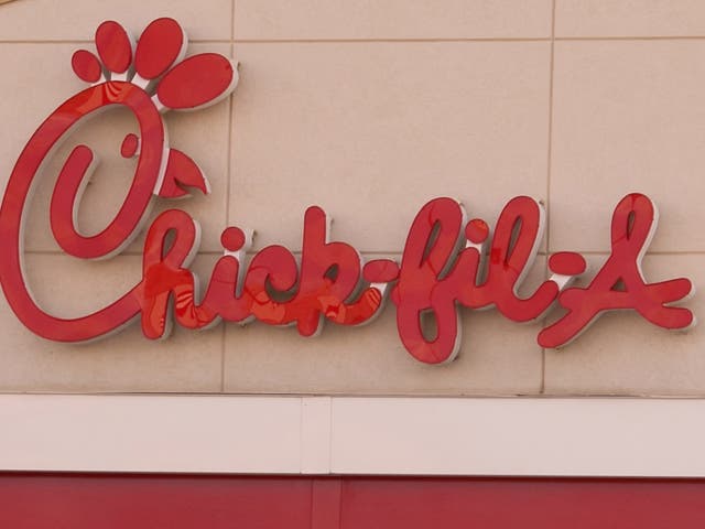 Reading's Chick-fil-A restaurant only opened on 10 October.